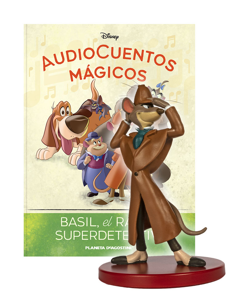 AUDIOCUENTOS DISNEY ENTREGA 48 BASIL, EL RATÓN SUPERDETECTIVE