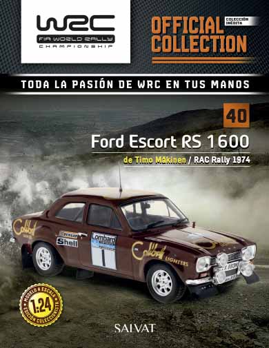 WRC 1:24 ENTREGA 40 FORD ESCORT RS 1600