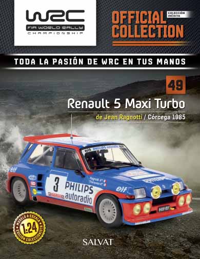 WRC 1:24 ENTREGA 49 RENAULT 5 MAXI TURBO