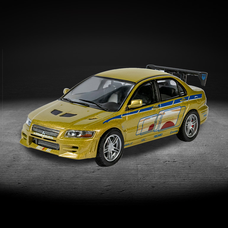 FAST & FURIOUS ENTREGA 10 MITSUBISHI LANCER EVOLUTION VII