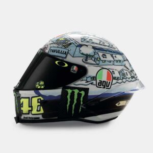 CASCOS VALENTINO ROSSI ENTREGA 51 PRUEBAS 2017