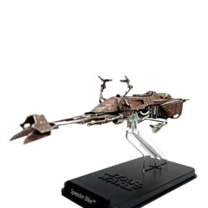 STAR WARS NAVES Y VEHICULOS ENTREGA 46 MOTO DESLIZADORA IMPERIAL