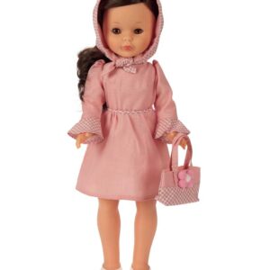 VESTIDO NANCY ENTREGA 26 VESTIDO EN ROSA CON PAÑUELO