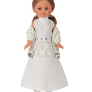 VESTIDO NANCY ENTREGA 27 DE FIESTA CON CHAL