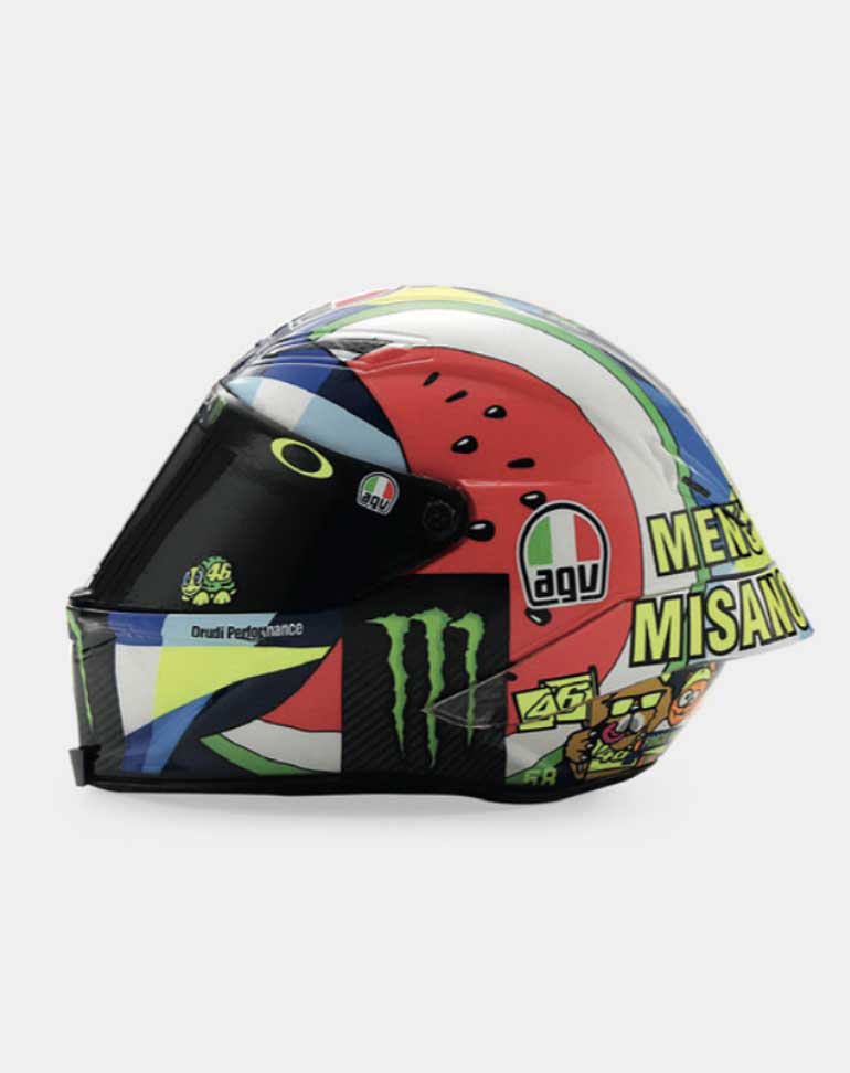 CASCOS VALENTINO ROSSI ENTREGA 52 SAN MARINO 2019