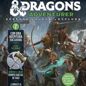 DUNGEONS & DRAGONS ENTREGA 7 juego de dados que brillan en la oscuridad