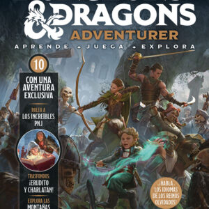 DUNGEONS & DRAGONS ENTREGA 10 juego de minidados metálicos