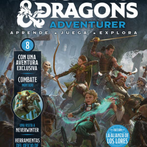 DUNGEONS & DRAGONS ENTREGA 8 juego de dados exclusivos rojos y negros