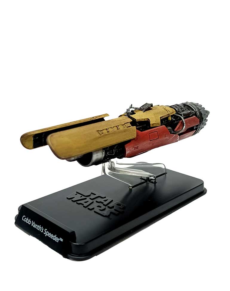 NAVES Y VEHICULOS STAR WARS ENTREGA 52 DESLIZADOR DE COBB VANTH