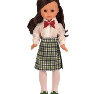 VESTIDOS NANCY ENTREGA 33 CONJUNTO DE BLUSA Y FALDA DE COLEGIALA