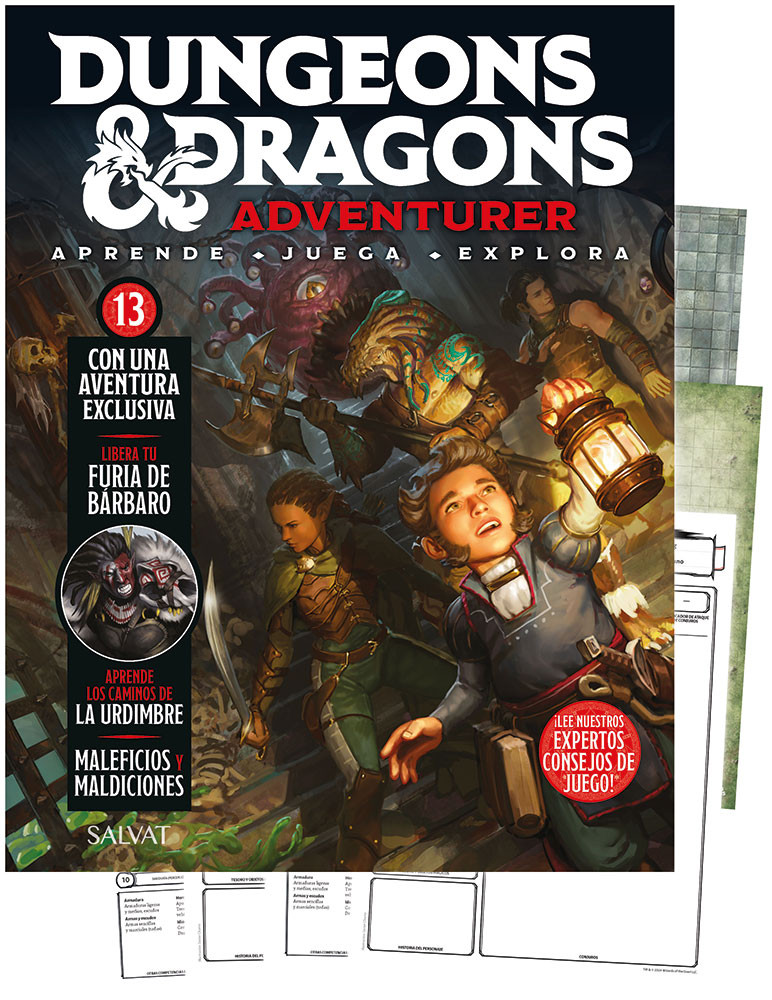 DUNGEONS & DRAGONS ENTREGA 13 juego de dados exclusivos