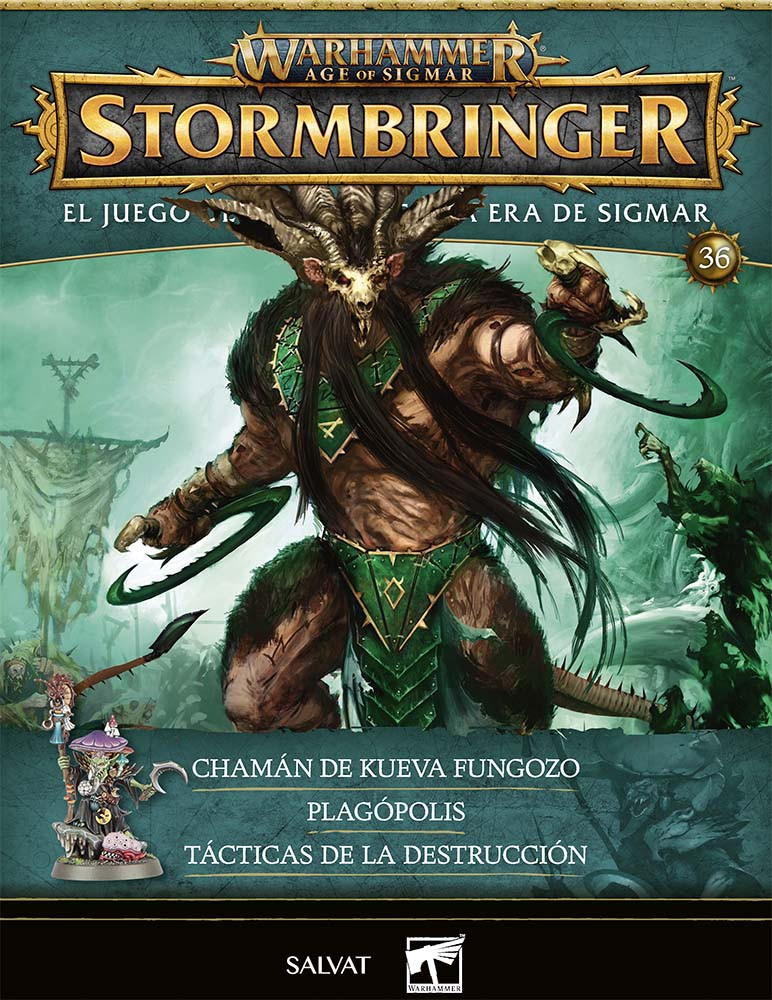WARHAMMER STORMBRINGER ENTREGA 36 CHAMAN DE KUEVA FUNGOZO