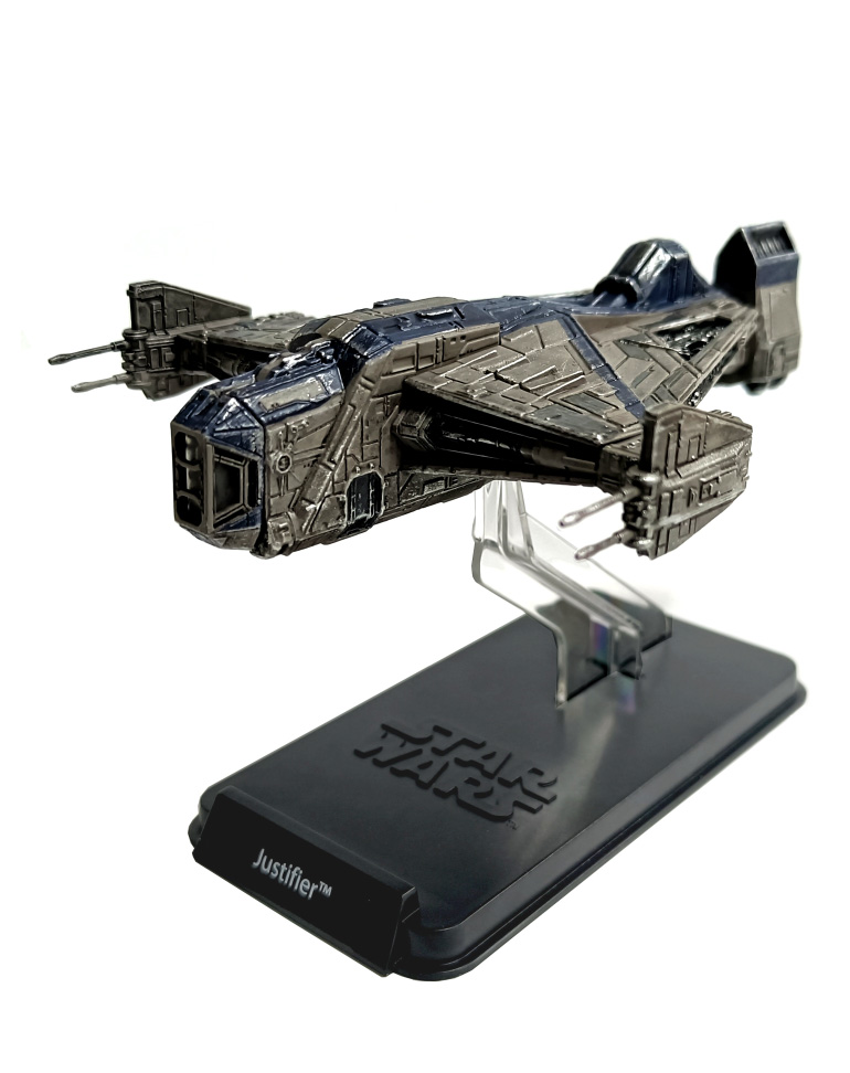 NAVES Y VEHICULOS STRA WARS ENTREGA 57 EL JUSTIFICADOR