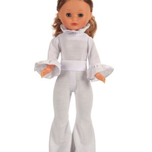 VESTIDO NANCY ENTREGA 41 MONO GLAM BLANCO