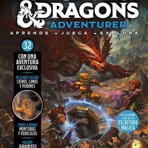 DUNGEONS & DRAGONS ENTREGA 32 juego de dados transparentes