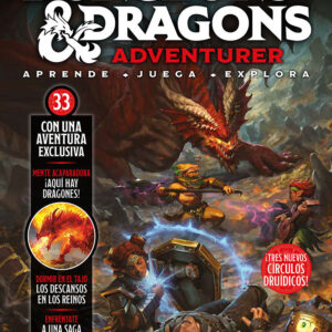 DUNGEONS & DRAGONS ENTREGA 33 juego de dados negros y verdes jaspeados