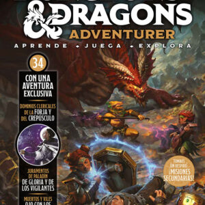 DUNGEONS & DRAGONS ENTREGA 34 juego de dados metálicos verdes