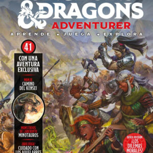 DUNGEONS & DRAGONS ENTREGA 41 juego de dados púrpura