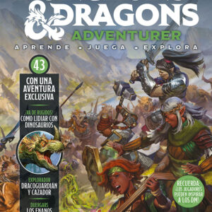 DUNGEONS & DRAGONS ENTREGA 43 juego de dados morado translúcidos