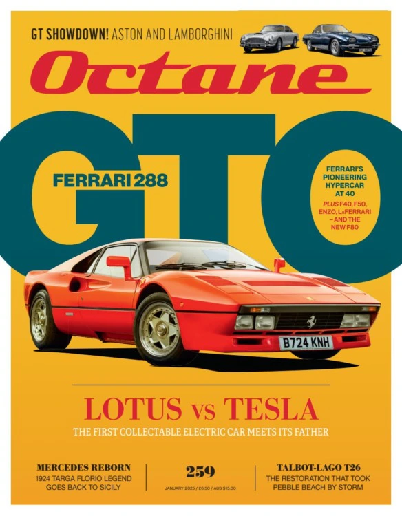 OCTANE MAGAZINE ISSUE 259 ENERO 2025 FERRARI 288 GTO
