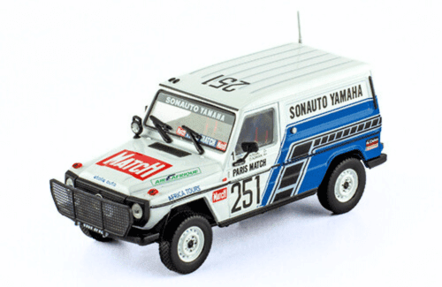 VEHICULOS ASISTENCIA ENTREGA 57 Mercedes-Benz 280 GE (1981) Sonauto Yamaha Assistance