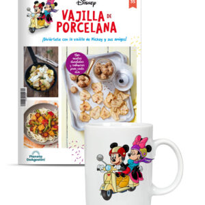 VAJILLA DISNEY ENTREGA 35 TAZA DE MICKEY Y MINNIE