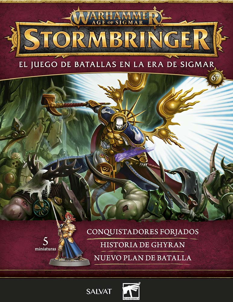 WARHAMMER STORMBRINGER ENTREGA 67 CONQUISTADORES FORJADOS