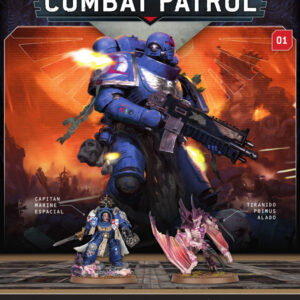 WARHAMMER COMBAT PATROL ENTREGA 1 Capitán Marine Espacial + Tiránido Primus Alado