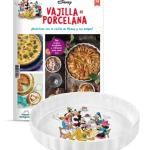 VAJILLA DISNEY ENTREGA 38 Tartera de Mickey y sus amigos