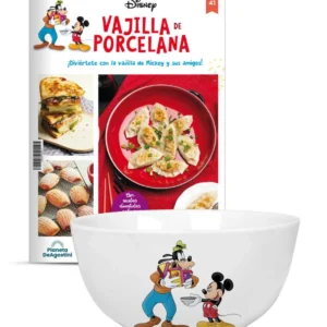 VAJILLA DISNEY ENTREGA 41 Bol de cereales de Mickey y Goofy