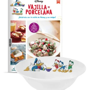 VAJILLA DISNEY ENTREGA 44 Ensaladera de Donald y sus sobrinos