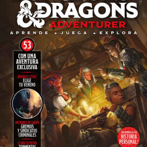 DUNGEONS & DRAGONS ENTREGA 53 juego de dados color azul verdoso claro