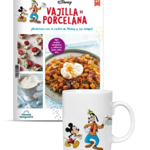 VAJILLA DISNEY ENTREGA 47 Mug de Mickey y Goofy