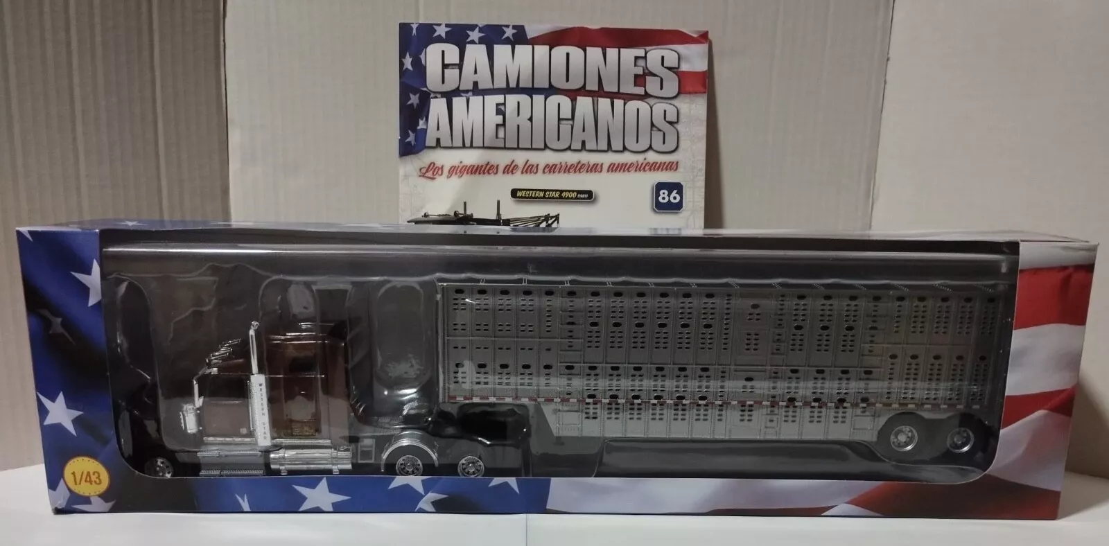 CAMIONES AMERICANOS ENTREGA 86 WESTERN STAR 4900 TRANSPORTE ANIMALES