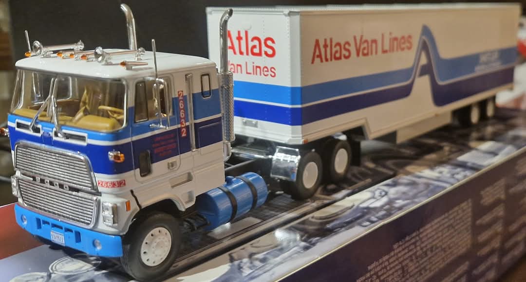 CAMIONES AMERICANOS ENTREGA 89 FORD 9000 ATLAS VAN LINES