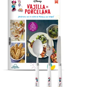 VAJILLA DISNEY ENTREGA 50 Set de cubiertos de Minnie y Daisy