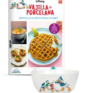VAJILLA DISNEY ENTREGA 52 Bol de cereales de Donald y sus sobrinos
