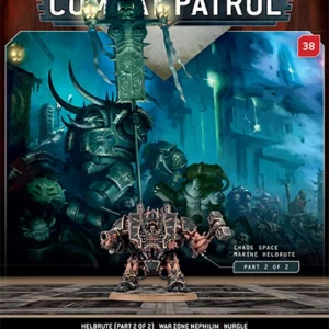 WARHAMMER COMBAT PATROL ENTREGA 37 Y 38 Bruto Infernal de los marines espaciales del Caos