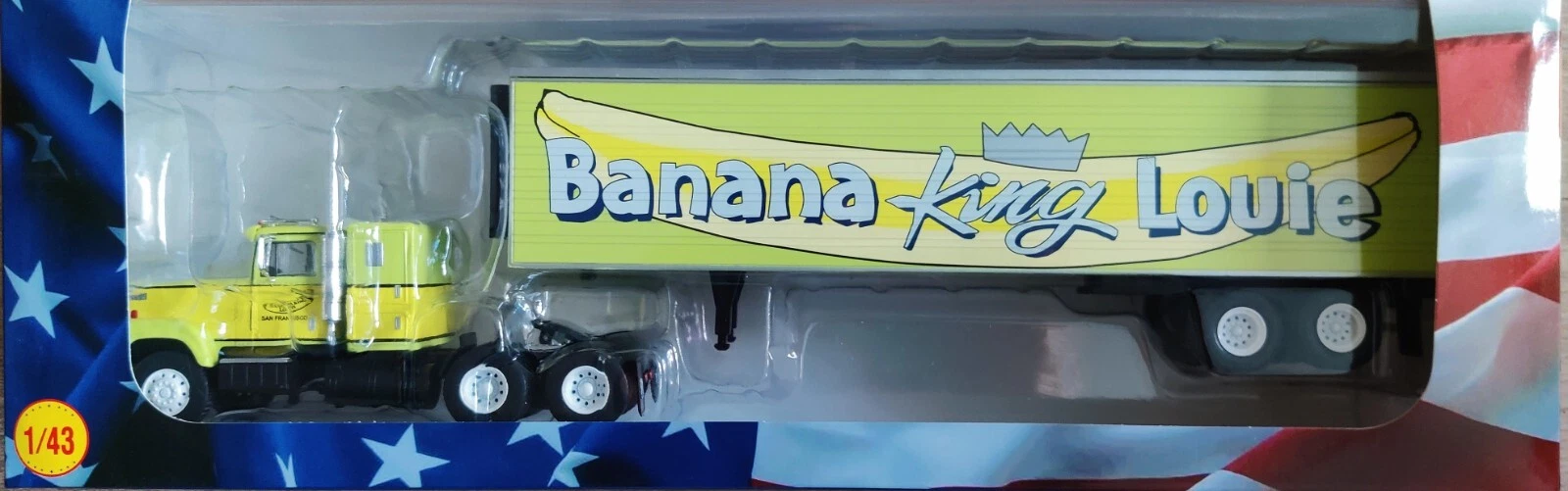 CAMIONES AMERICANOS ENTREGA 98 INTERNATIONAL TRANSTAR 4370 BANANA KING LOUIE