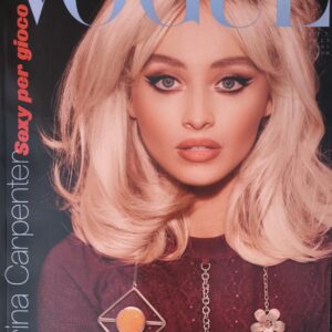 Sabrina Carpenter Vogue Italia Octubre 2025