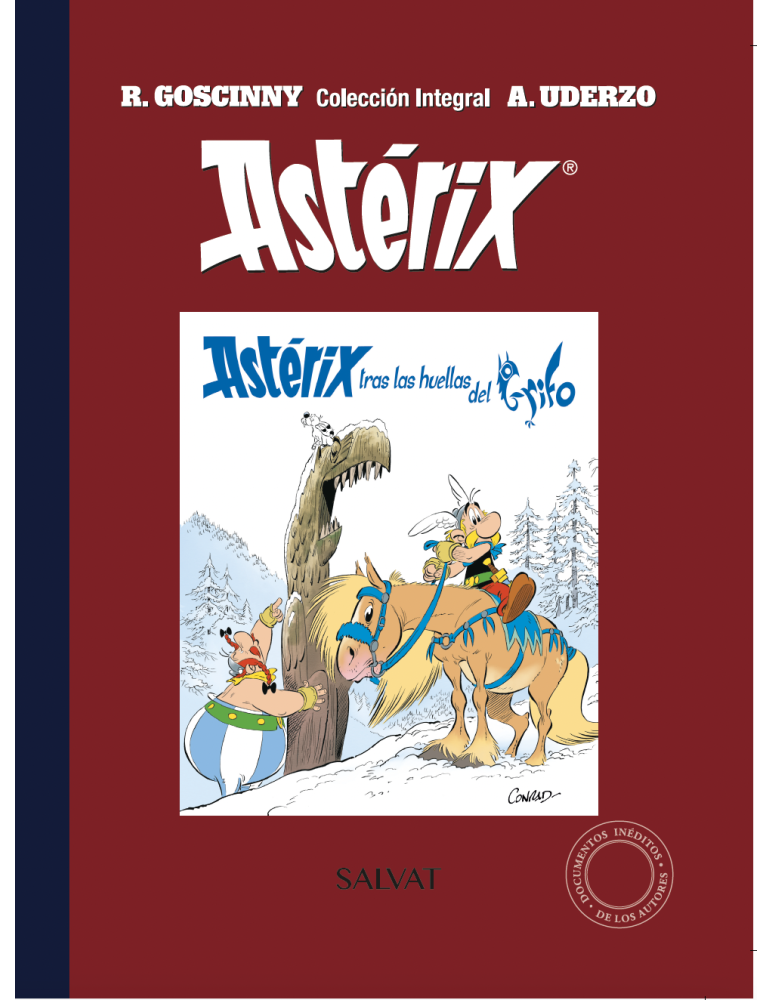 ASTERIX ENTREGA 5 Y LAS HUELLAS DEL GRIFO
