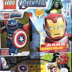 LEGO AVENGERS CAPITAN AMERICA + CAJA CAPITAN AMERICA #24