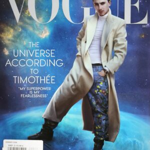 Timothée Chalamet -Vogue Usa Diciembre 2025