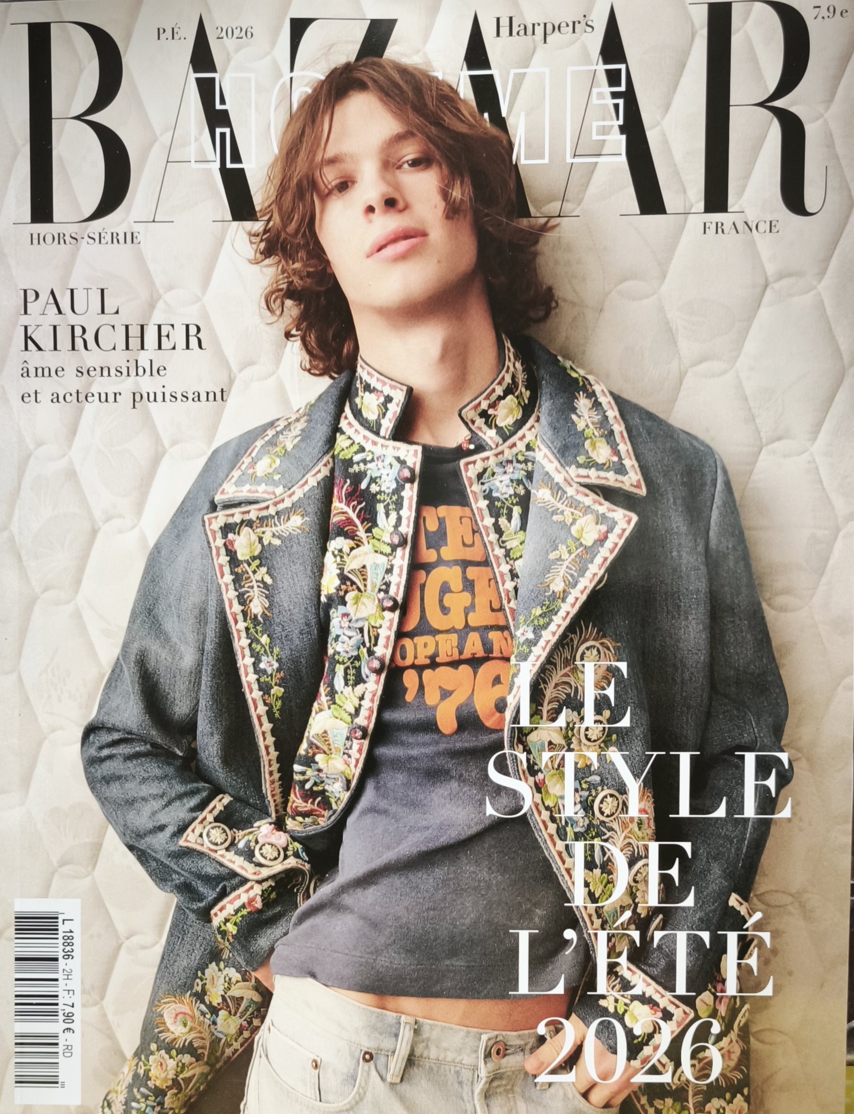Paul Kircher Harper´s Bazaar Homme France #2