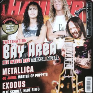 Metallica Metal Hammer Magazine Germany Abril 2026 con CD Atlas