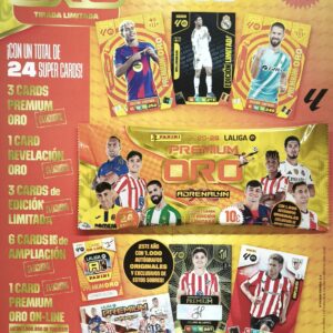Adrenalyn Sobre Premium Oro LaLiga 2025-26 Panini
