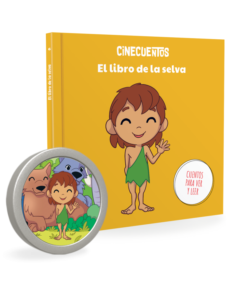 CINECUENTOS ENTREGA 6 EL LIBRO DE LA SELVA
