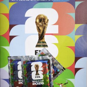 ALBUM FIFA WORLD CUP 2026 + 4 SOBRES PANINI