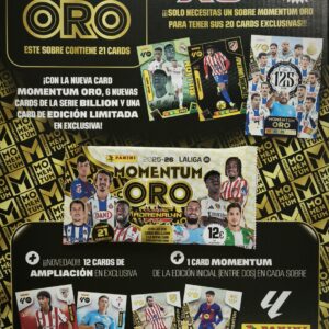 Momentum Oro Sobre Especial Adrenalyn Laliga 2025-26 Panini