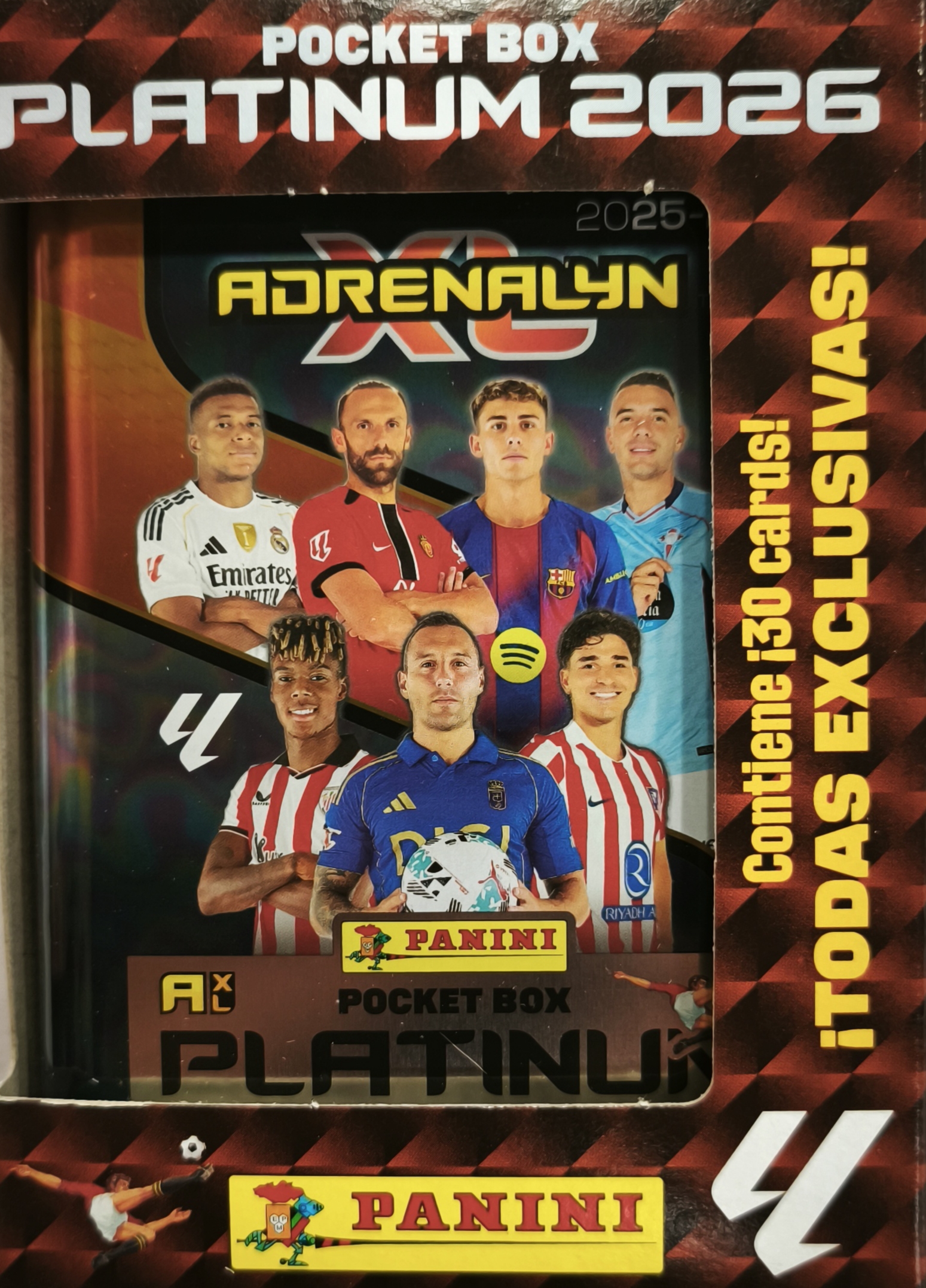 Pocket Box Platinum 2026 Adrenalyn XL Laliga 2025-26 Panini